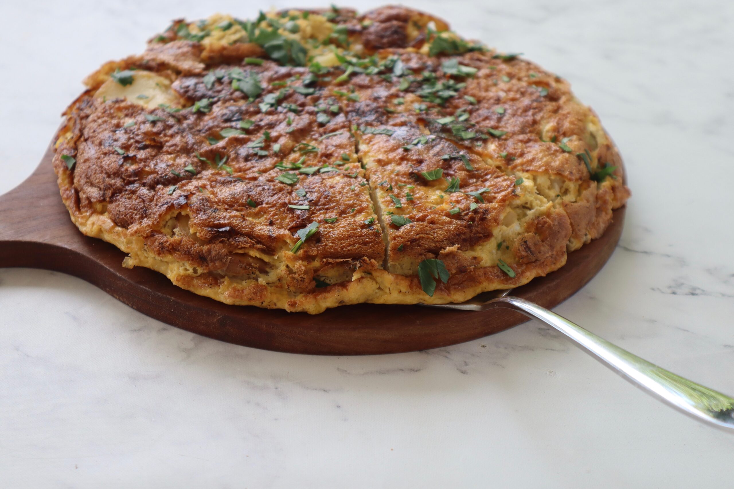 Spanish Potato omelette recipe, A &#8216;Schmancy&#8217; Spanish omelette recipe to enjoy and egg-y facts