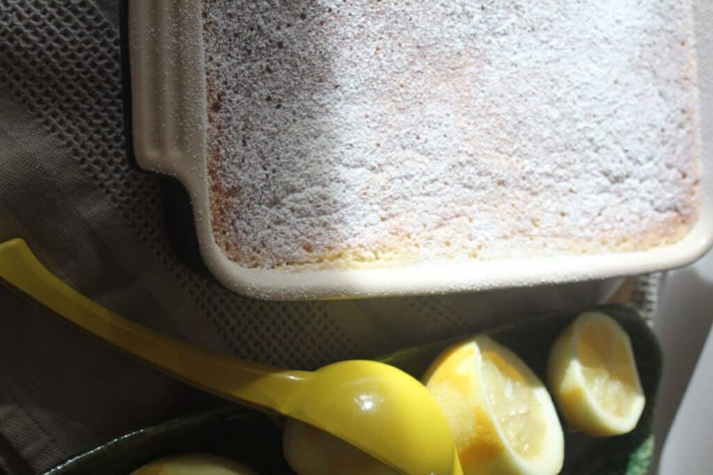 Lemon delicious pudding