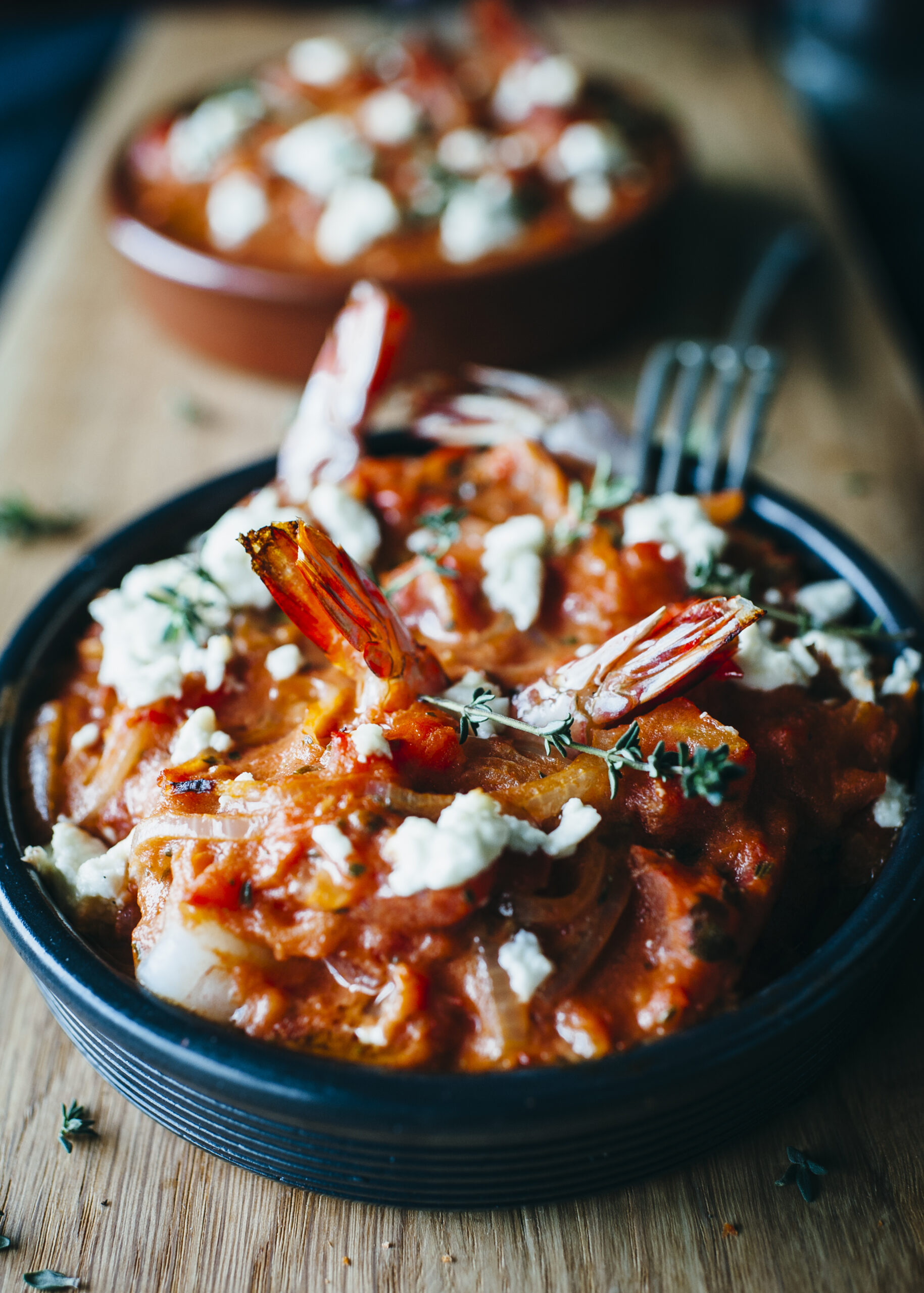 Prawn Saganaki