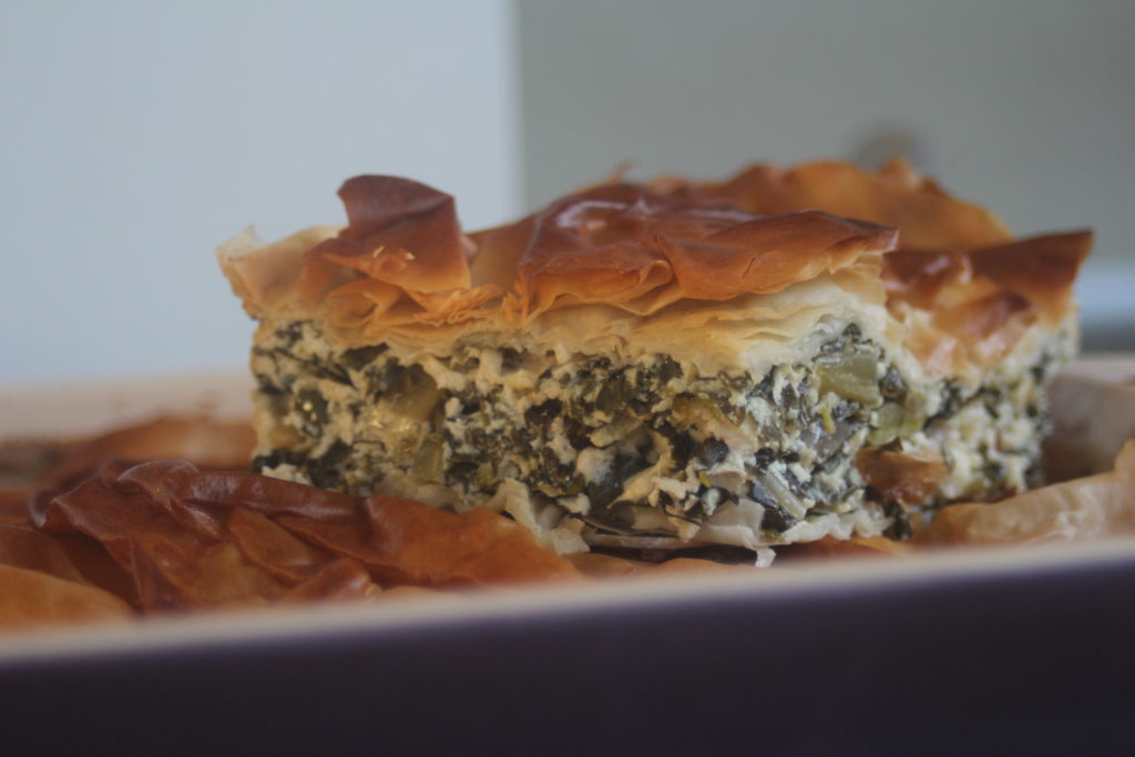 Ottolenghi herb filled pie, Ottolenghi herb filled pie