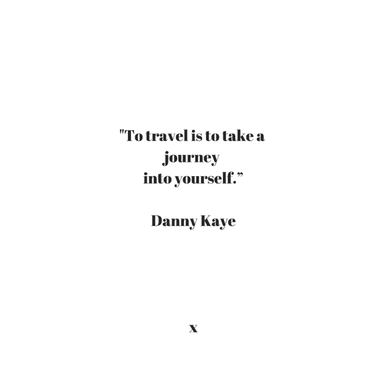 to travel is to take a journey into yourself