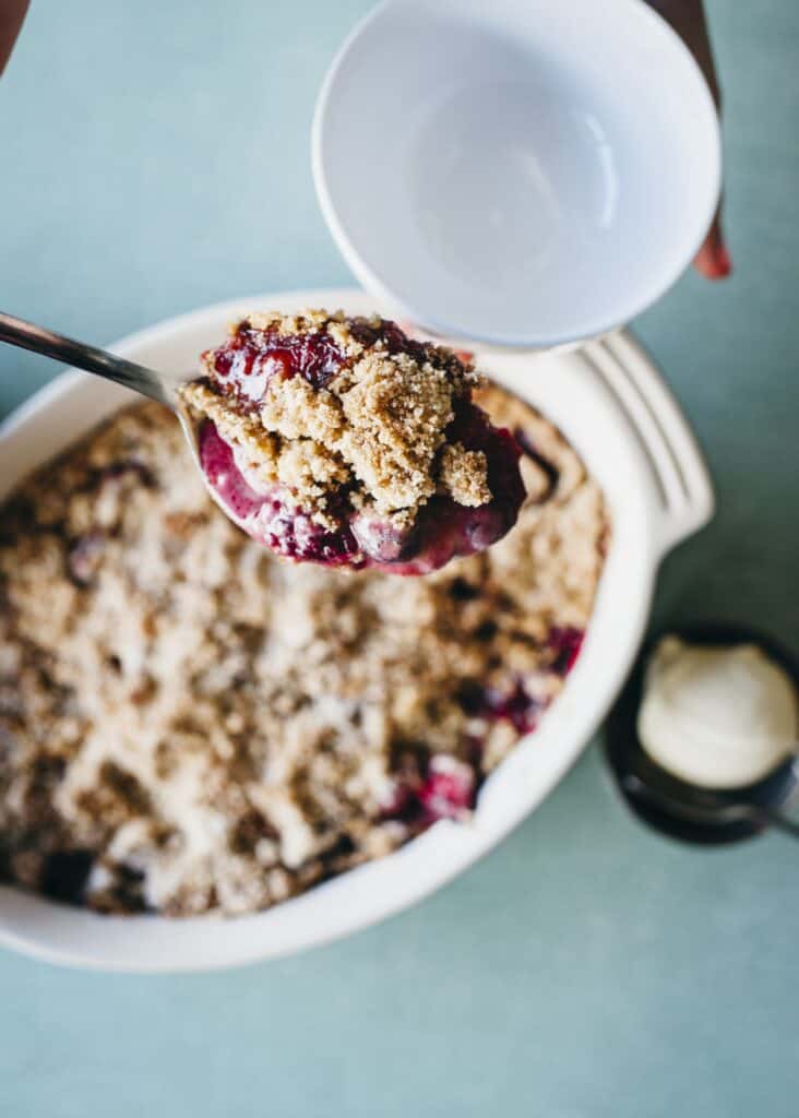 Mixed Berry Crumble Recipe