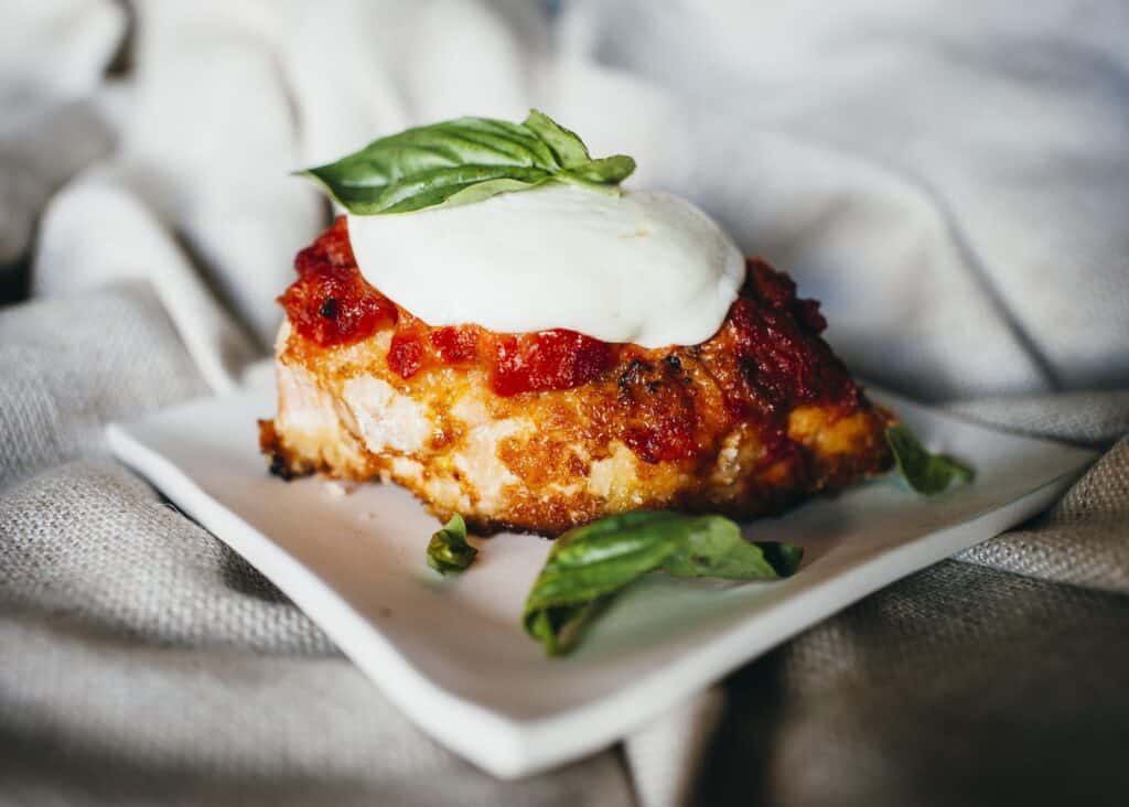Sensational modern day Chicken Parmigiana