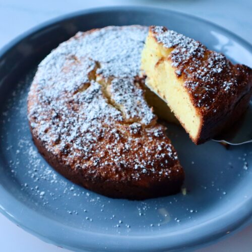 Lemon Ricotta Cake - Keto Lemon Cake - Low Carb Maven