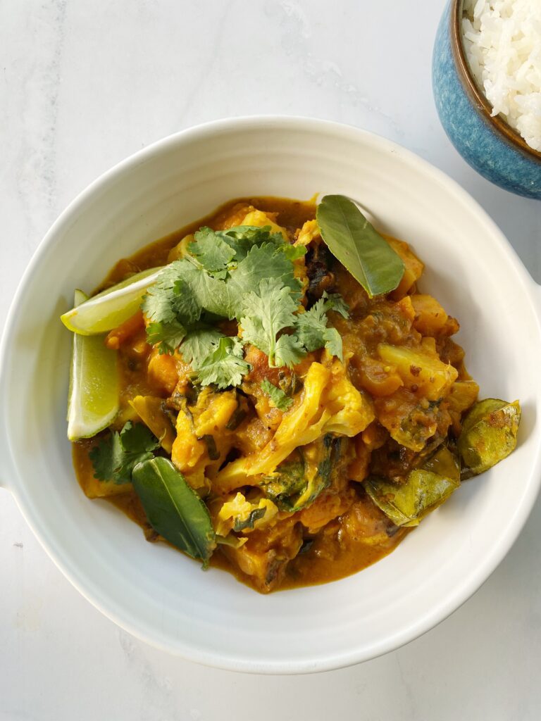 Vegan Red Curry, A delicious Vegan Red Curry