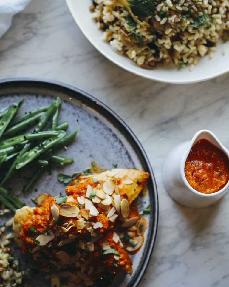 Easy romesco sauce