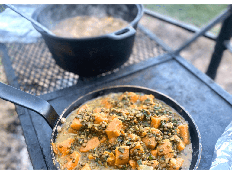 Sweet Potato and Lentil Creamy Curry