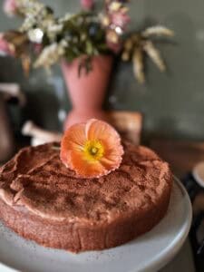 delicious flourless chocolate almond cake