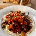 Sicilian Caponata with Whipped Ricotta