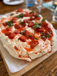 Roasted Balsamic Strawberries (Perfect Pavlova Topping)