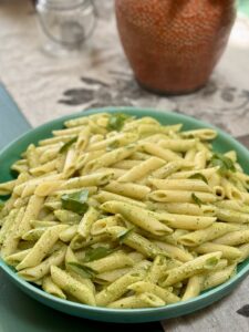 A delicious pesto pasta recipe
