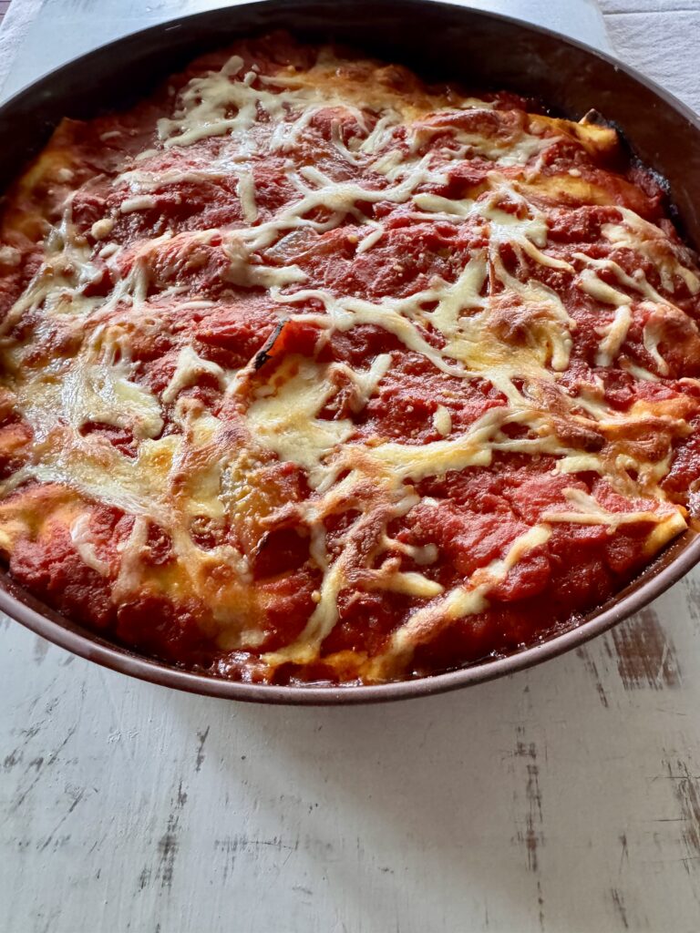spinach and ricotta cannelloni