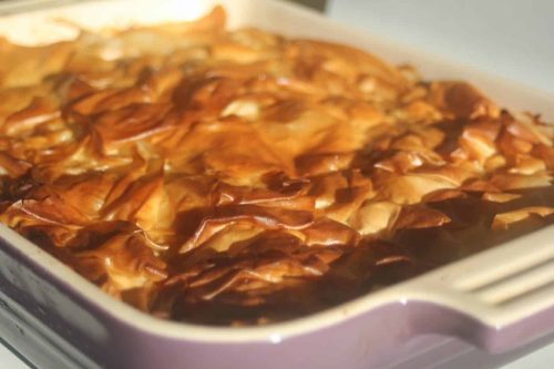 Ottolenghi herb filled pie