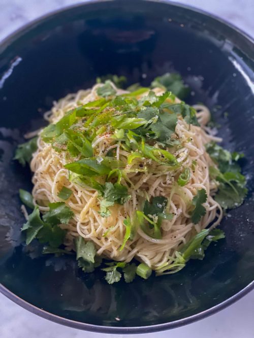Poshed up 2-minute noodles