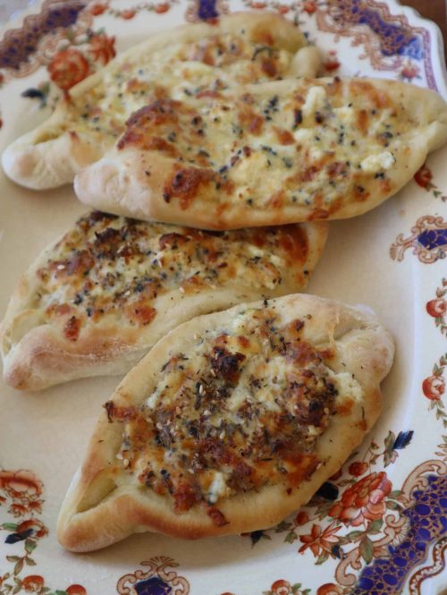 Zaatar and Cheese Manakish